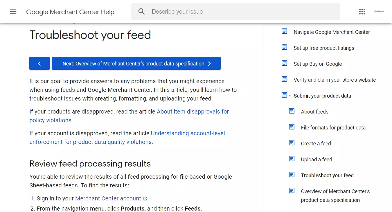 feed-troubleshoot